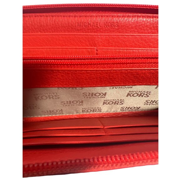 Designer Red Wallet 9 in x 5 in - Picture 7 of 8